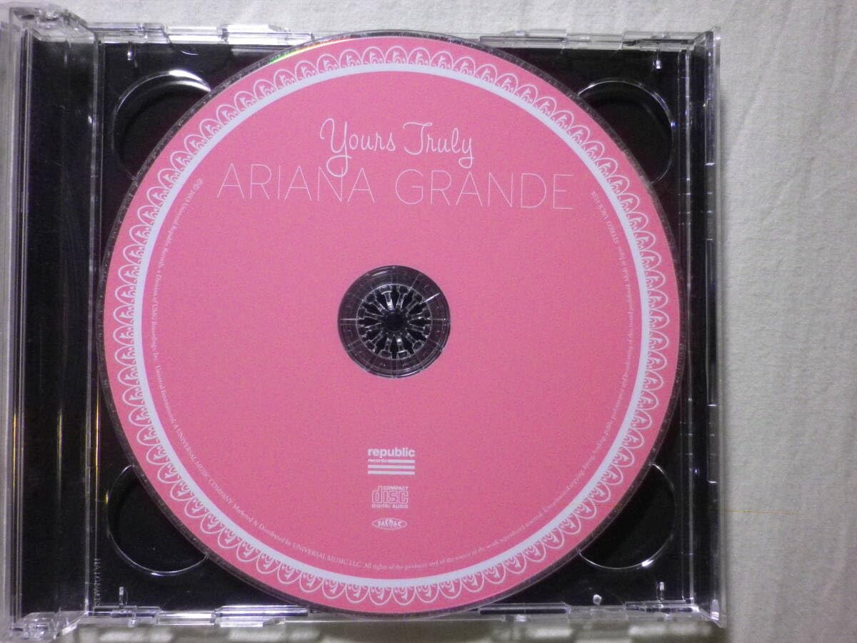 Amazon.co.jp: DVD付限定盤 『Ariana Grande/Yours Truly～Deluxe
